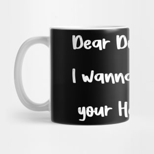 Dear Dog Lovers,I wanna see your Hearts valentine day dog Mug